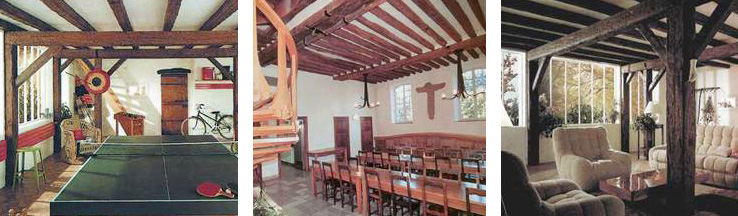 Rooms where decorative beams can be used
