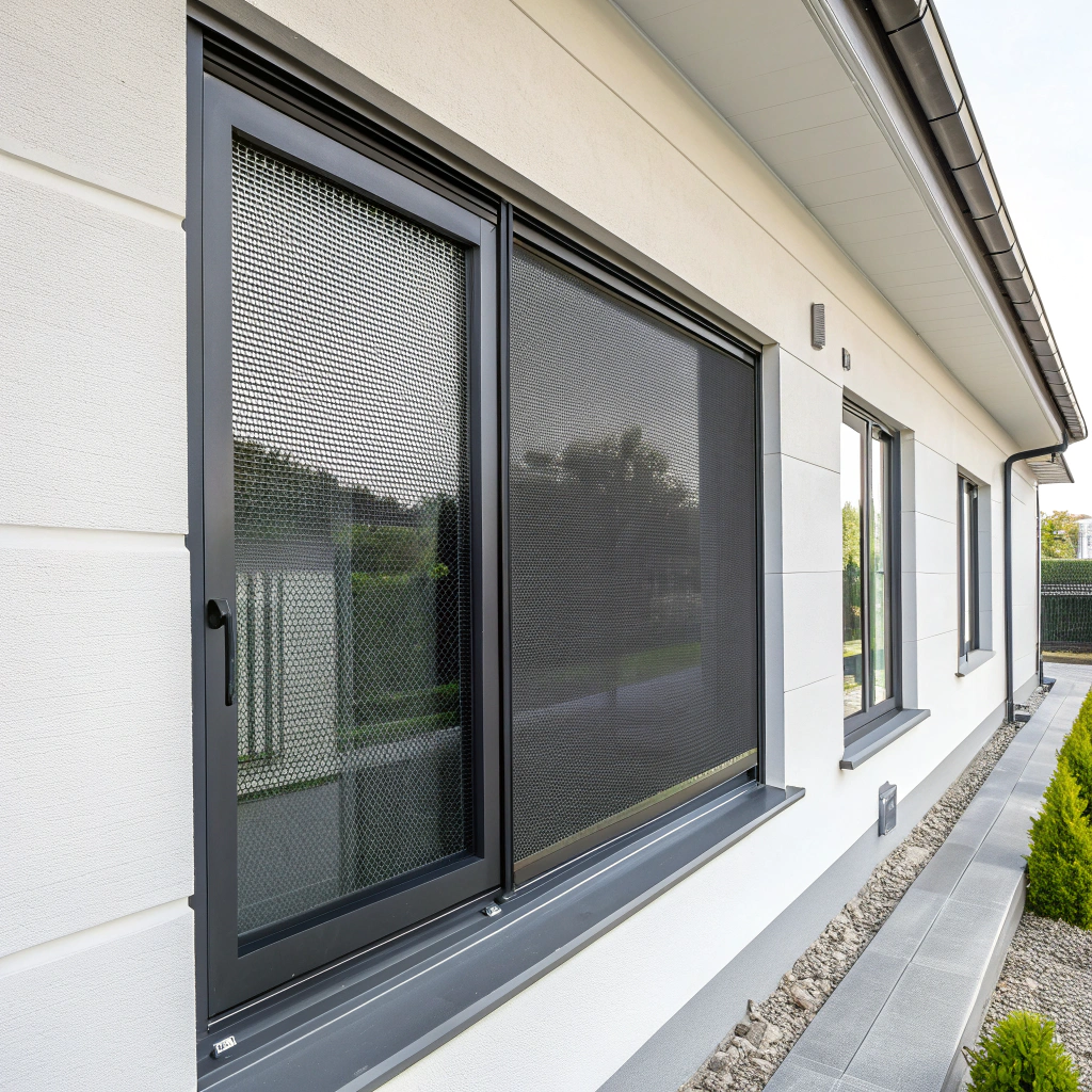 Антимоскітна сітка колір Антрацит