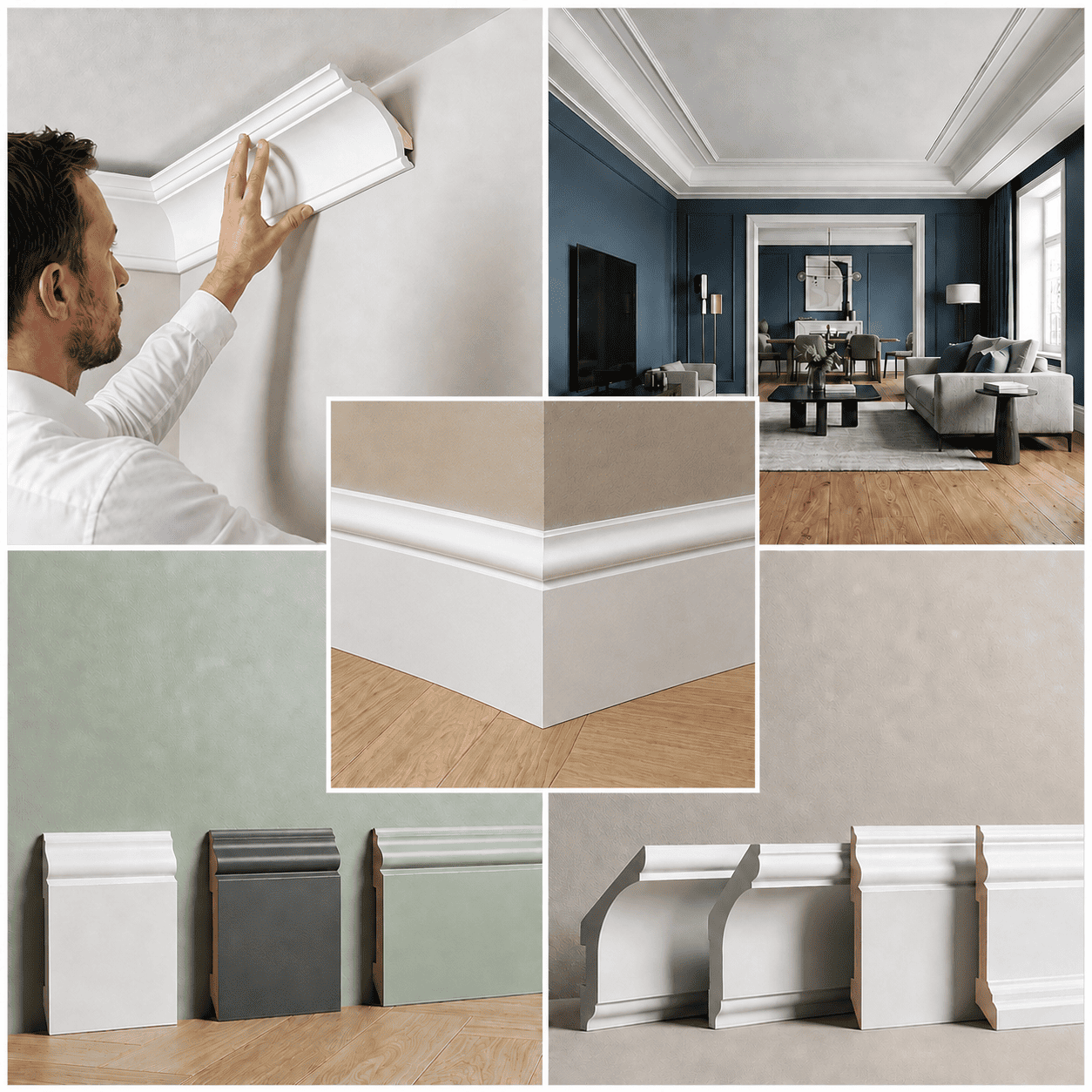 Чому варто обрати плінтуси та карнизи Orac Decor