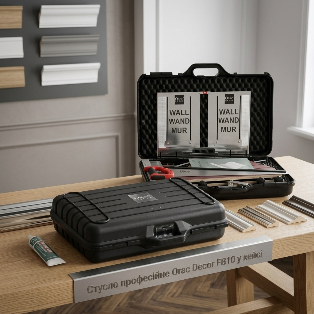 Професійне стусло Orac Decor FB10 у кейсі