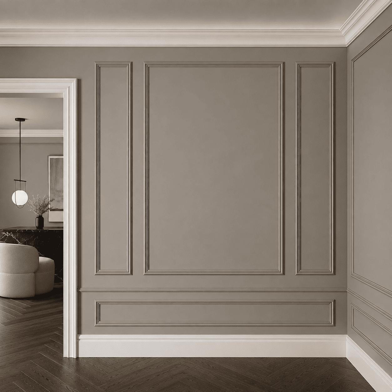 Як використовувати молдинги Orac Decor разом із плінтусами
